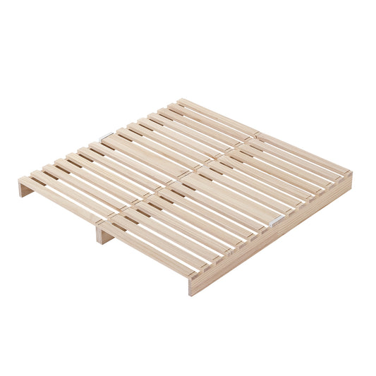パレットベッド 12枚セット すのこベッド コンセント付き 天然パイン材 ローベッド 50*50cm 組み換え自由 木製 天然木 軽量 ベッド パレット ロータイプ ベッドフレーム