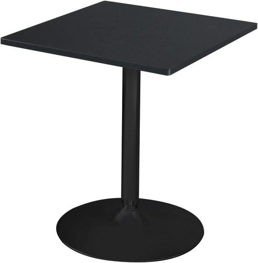 カフェテーブル 600×600×H710 スチール脚 黒脚 (ブラック) 幅60cm ダイニングテーブル 机