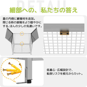 屋外ゴミ収納庫 ステンレス鋼製 313L ゴミ箱 屋外収納ボックス ゴミステーション ベランダ ストッカー グレー