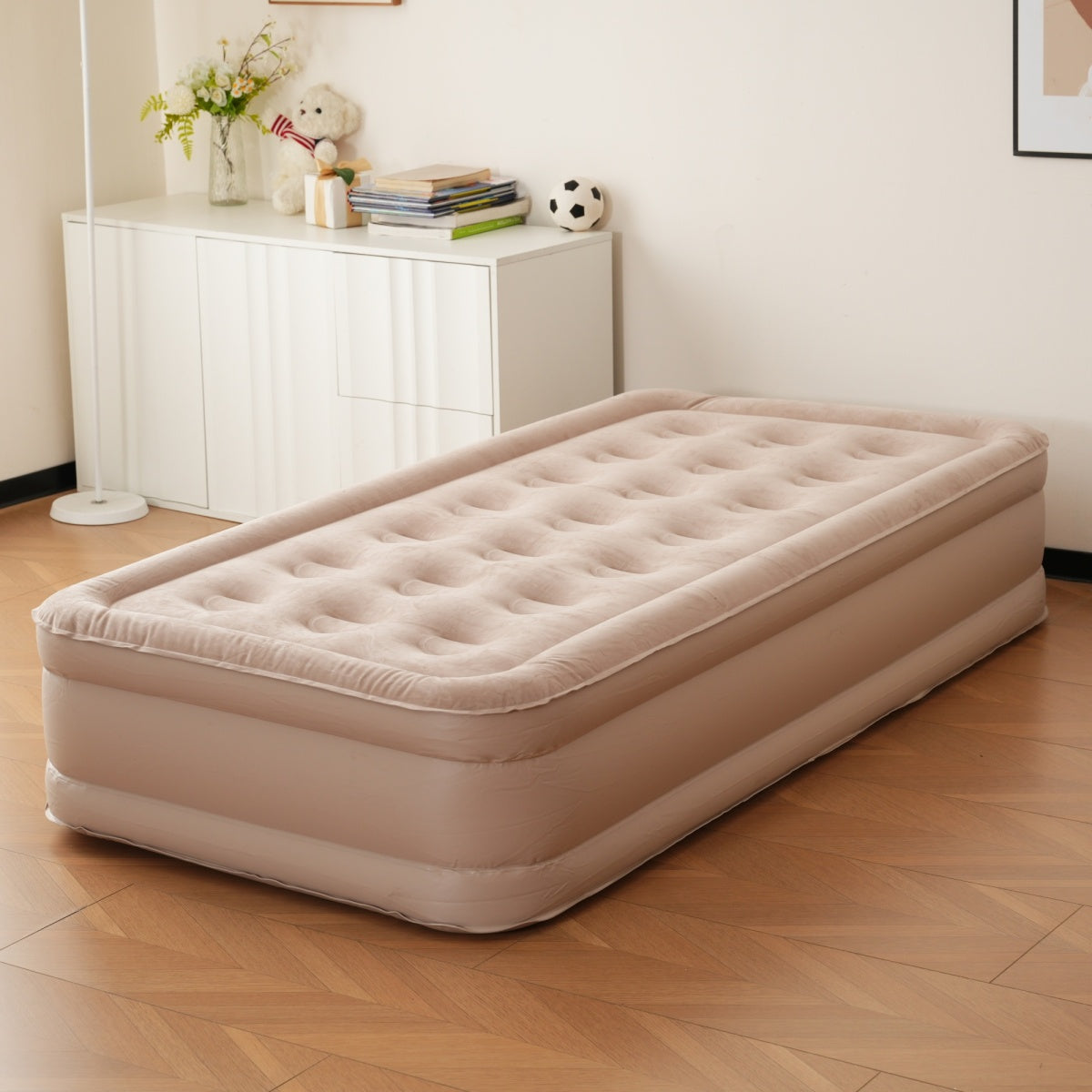 エアーベッド電動 シングルサイズ 180*95*40cm 空気ベッド キャンプマット インフレーターマット 自動膨張式 快適な寝心地 折り畳み 超軽量 コンパクト 来客用 予備ベッド 家庭用 電動式ポンプ 収納袋付き