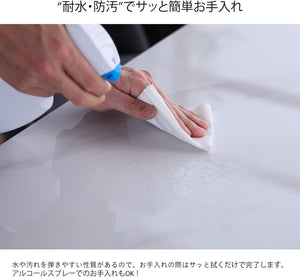 ダイニングテーブル 伸長式 セラミック 伸縮 幅120-180cm 4-6人掛け 耐熱 sanjp-1296 (グレー(テーブル単品))