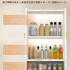 壁掛けキャビネット、ガラス引き戸付き壁掛け収納キャビネット、木製収納ラック、省スペース設計、吊り下げ収納キャビネット (ホワイト,50*14*70cm)