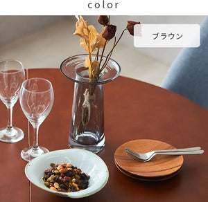 折りたたみテーブル ダイニングテーブル 丸 円形 75cm 天然木製 北欧 ナチュラル 幅75×奥行75×高さ72cm NDT75R-NA