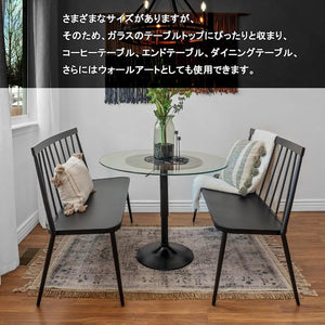 円形 強化ガラス 円形テーブル 天板 透明 強化安全ガラス ガラステーブル 丸 ガラス板 丸い透明な強化 ガラス テーブル トップ φ 28 30 40 50