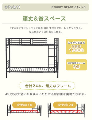 三段ベッド 分別可能 3段ベッド パイプベッド 子供ベッド 子供部屋 ロフトベッド スチール 耐震 ベッド シングル パイプベッド 3段ベット パイプ 金属製 三段ベッド 頑丈 三段ベッド