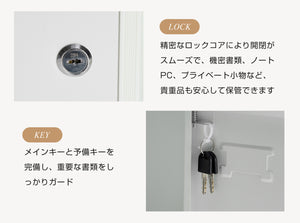 スチールロッカー9人用 鍵付き スペアキー付 スチール製 収納 オフィスロッカー 事務所 会社 業務用 スリム かぎ付き 更衣ロッカー ホワイト