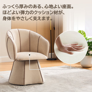 ソファ 1人掛け 360度回転 座椅子 2WAY 分離可能 ローソファ スツール 綿麻 クッション付き 高反発 北欧風
