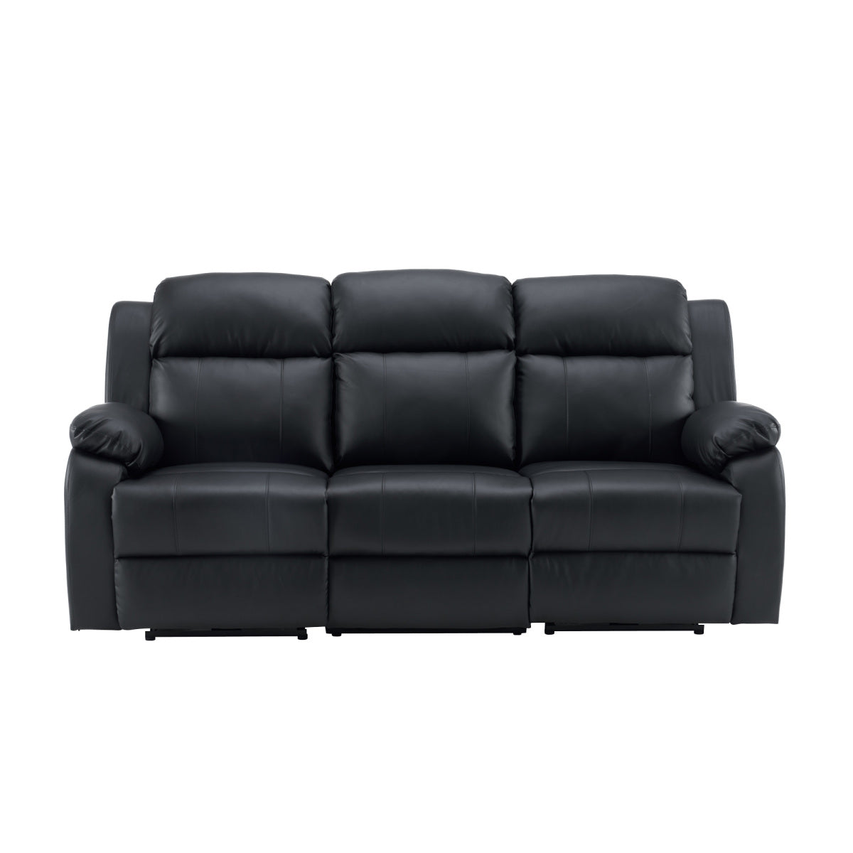 リクライニングチェア USBポート ドリンクホルダー リクライニングソファ 3人掛け 電動 リクライニング 左右独立調節 オットマン一体型 パーソナルチェアー