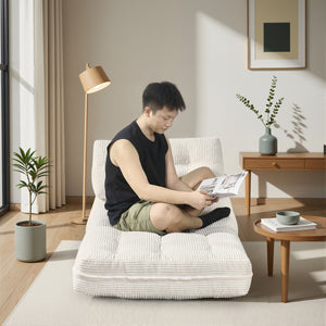 折りたたみ式ソファベッド、枕付き折りたたみ式マットレス付きコンバーチブルスリーパーチェア、ポータブル折りたたみ式チェアベッド、リビングルームや寝室に最適な快適な