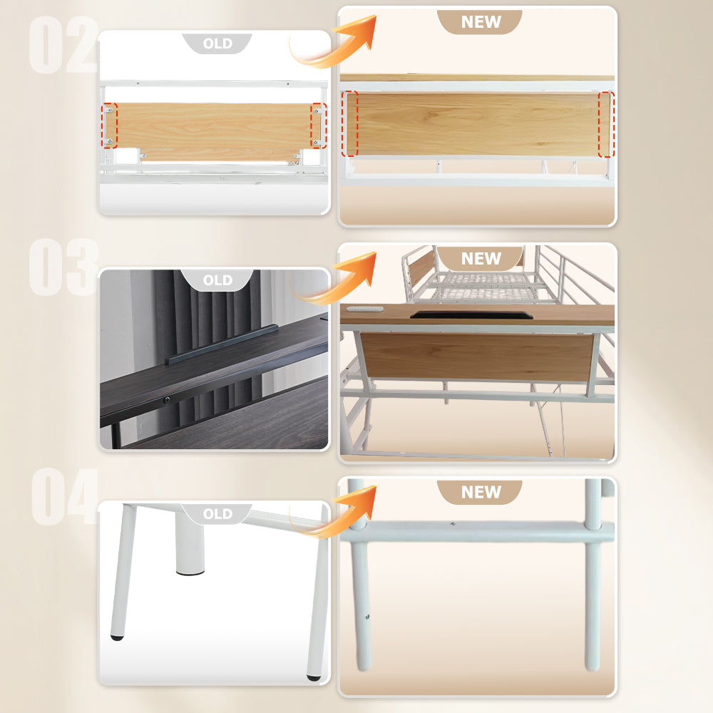 システムベット ロフトベッド 宮 シングル コンセント付き 耐荷重150kg 高さ180cm 北欧風 子供ベッド 大人ベッド 一人暮らし 子供部屋 スチール 耐震 ベッド パイプベッド