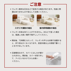 ソファベッド 組立て不要 二人掛け 1人掛け フロアソファ ローソファ ソファー 1人暮らし 家庭用 マルチに使える クッション付き 座椅子 完成品