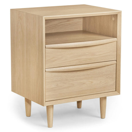 Lenia 2-Drawer Nightstand