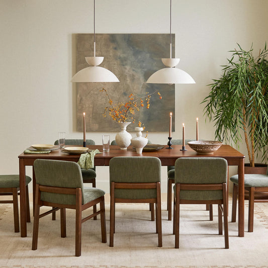 Heidi 62" - 82.75" Extendable Dining Table - Walnut